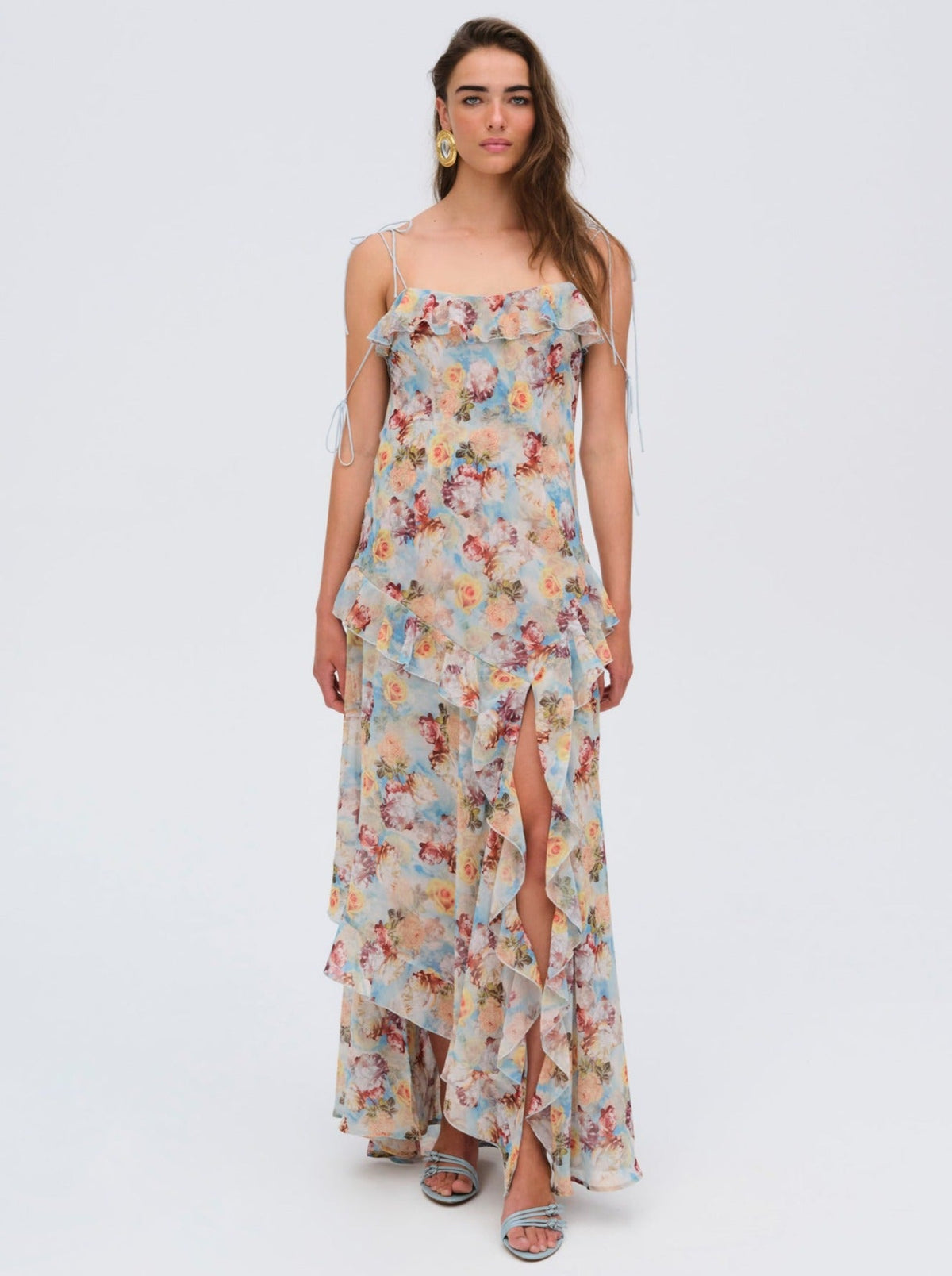 For Love & Lemons Constance Maxi Dress