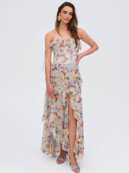 For Love & Lemons Constance Maxi Dress