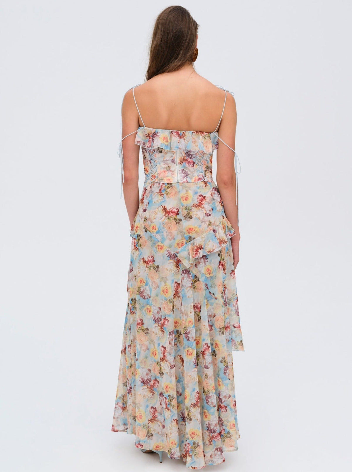 For Love & Lemons Constance Maxi Dress