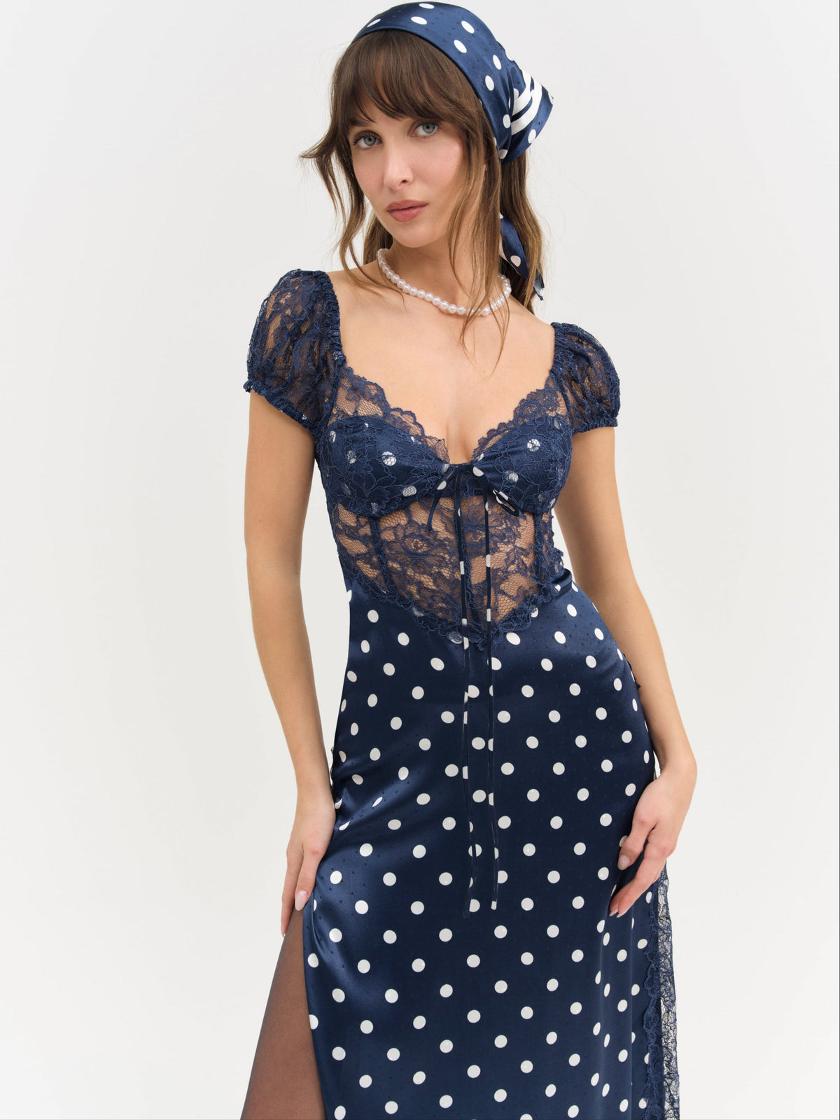 For Love & Lemons Casey Maxi Dress