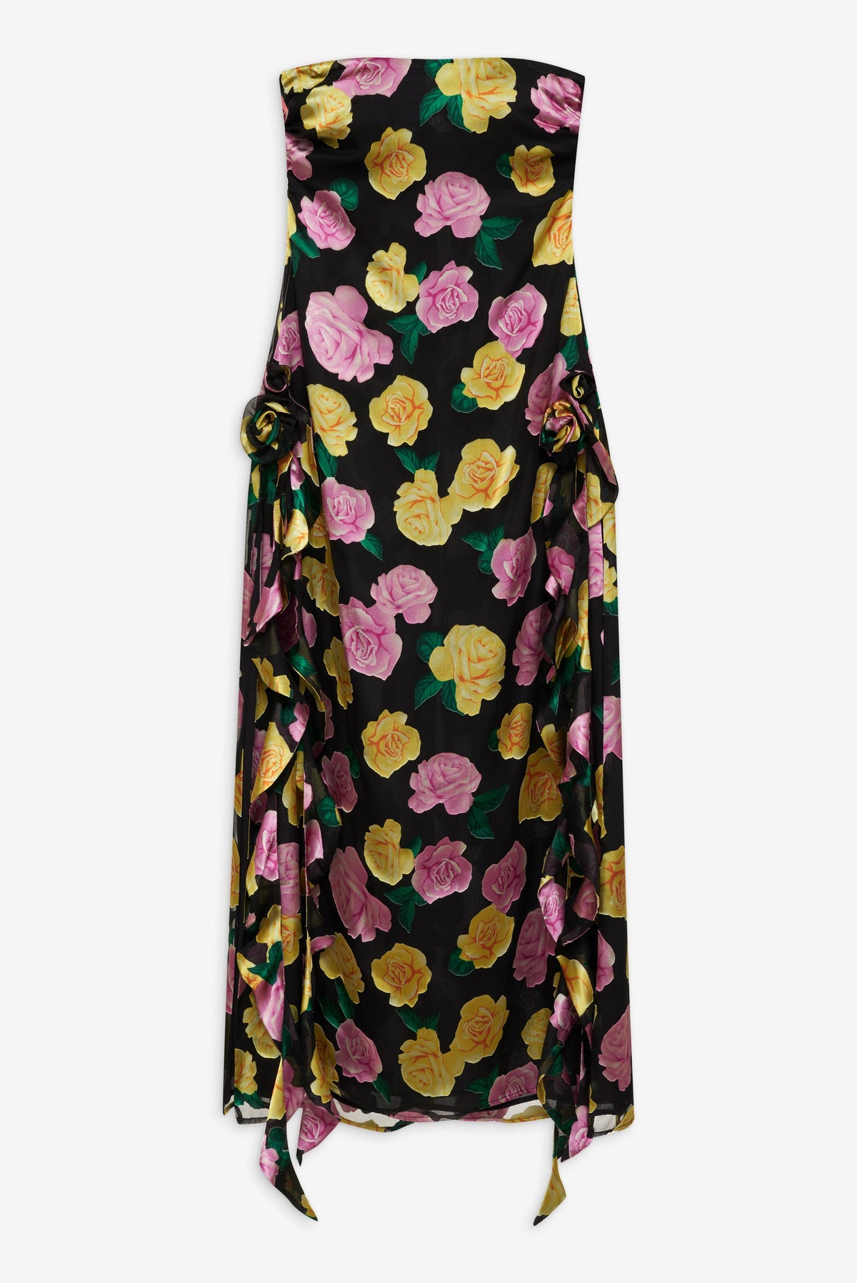 For Love & Lemons Madison Strapless Maxi Dress