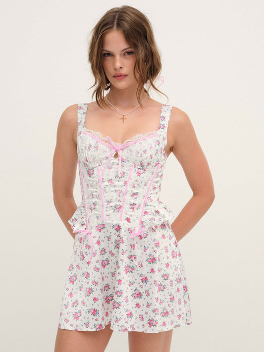 For Love & Lemons Thats Amore Slip Dress
