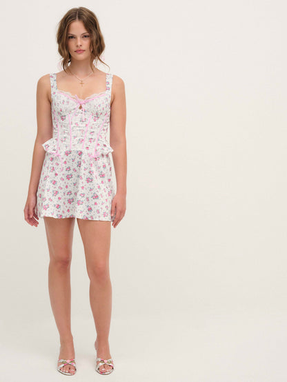 For Love & Lemons Thats Amore Slip Dress