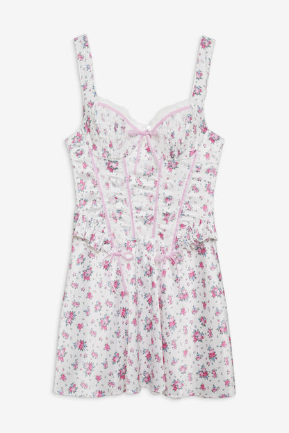 For Love & Lemons Thats Amore Slip Dress