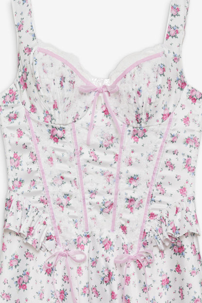 For Love & Lemons Thats Amore Slip Dress