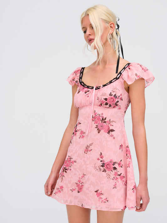 For Love & Lemons Guinevere Mini Dress