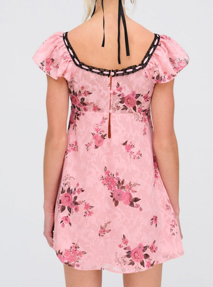 For Love & Lemons Guinevere Mini Dress