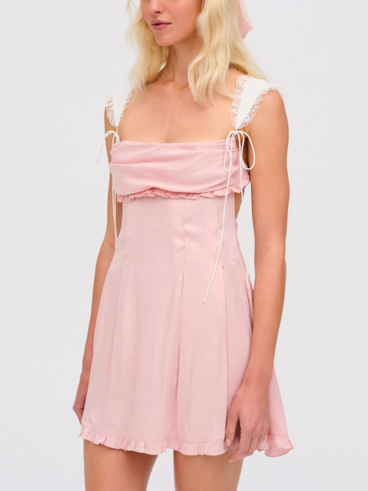 For Love & Lemons Holland Mini Dress