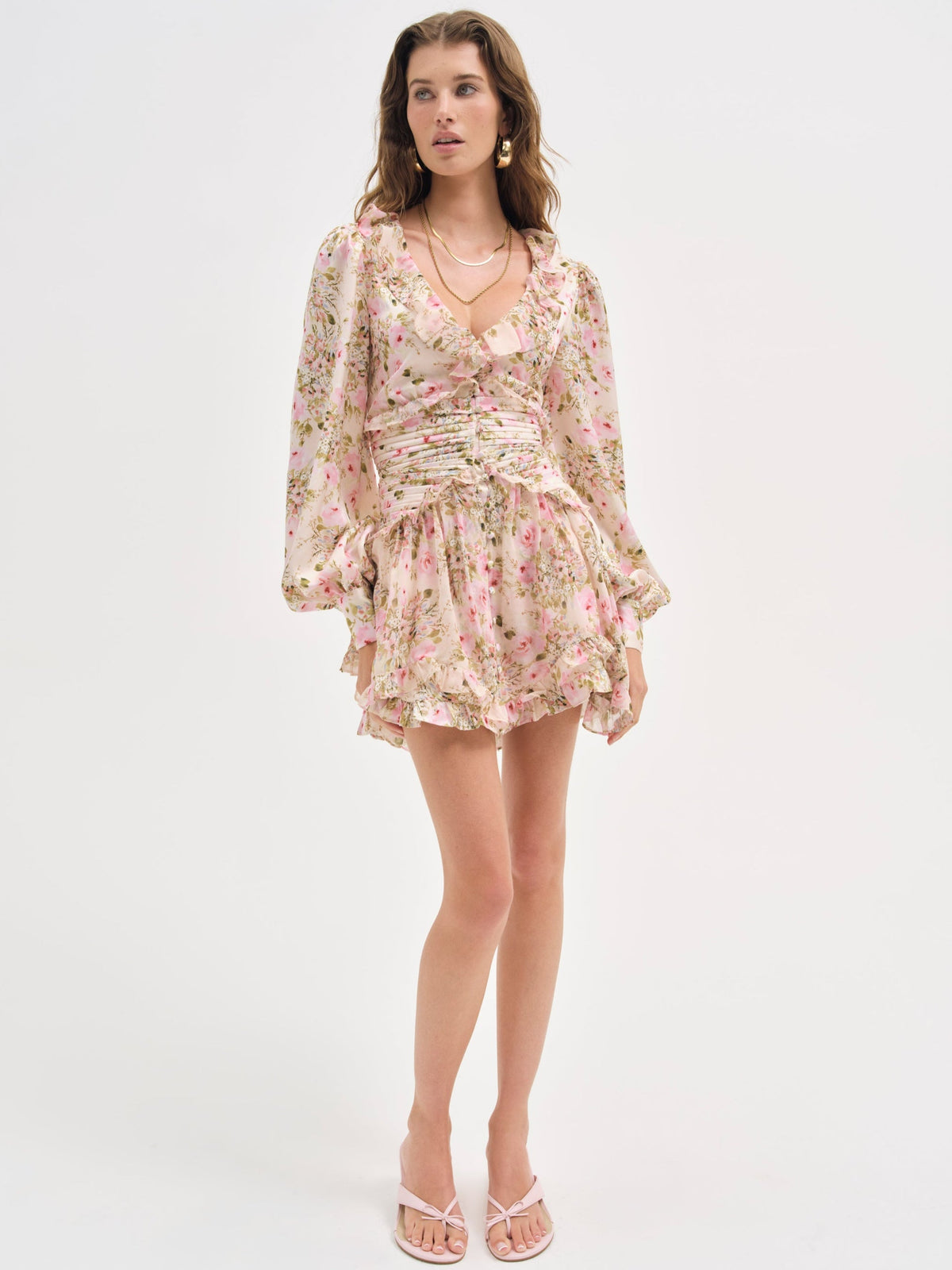 For Love & Lemons Jayleen Mini Dress