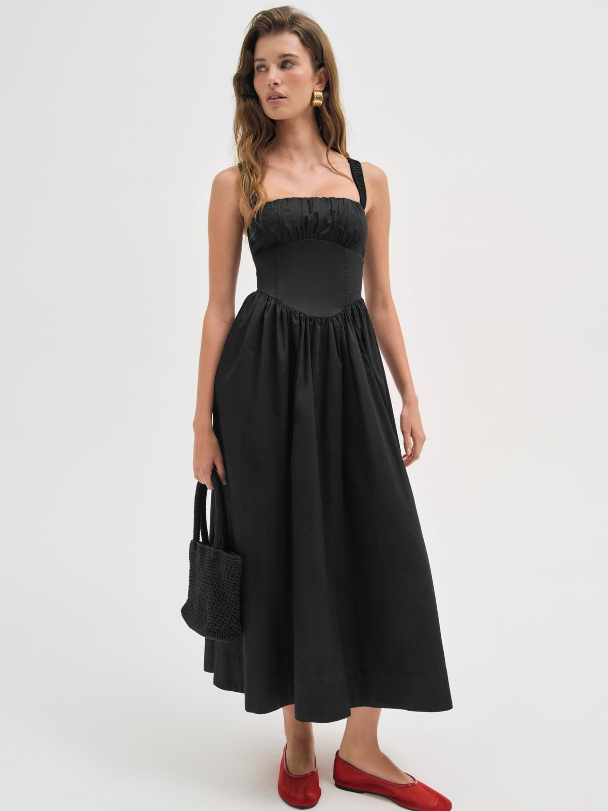 For Love & Lemons Etienne Midi Dress