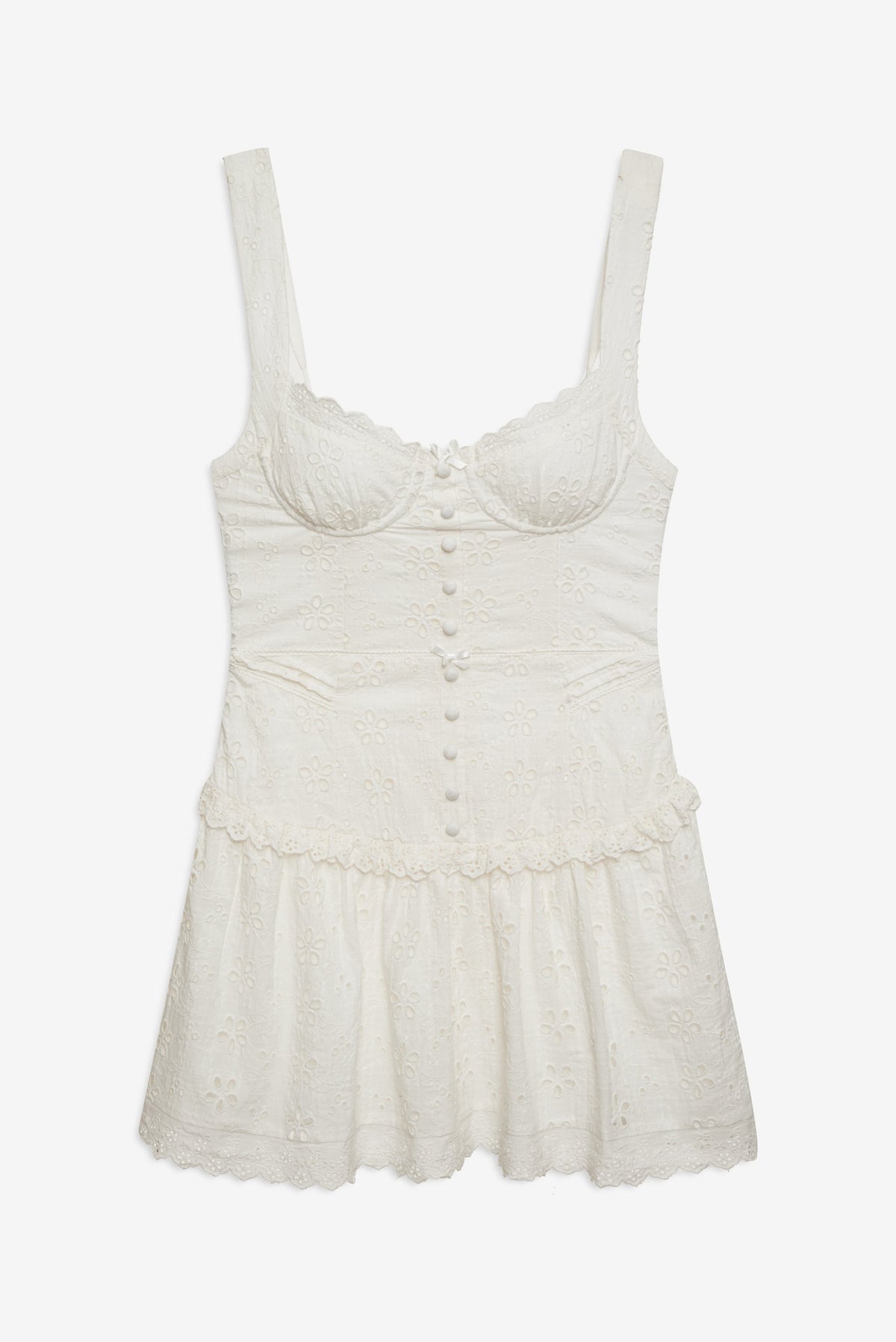 For Love & Lemons Dreamy Daisy Mini Dress