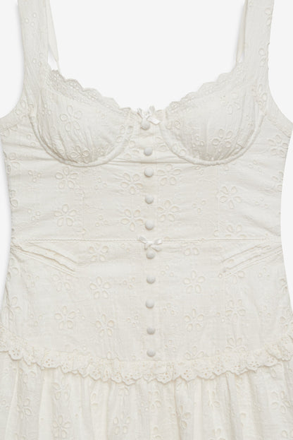For Love & Lemons Dreamy Daisy Mini Dress
