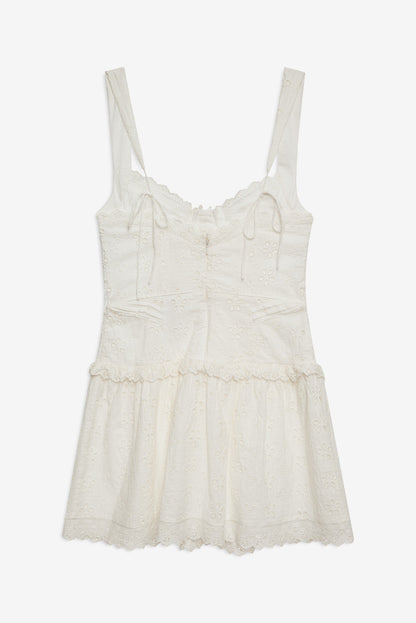 For Love & Lemons Dreamy Daisy Mini Dress
