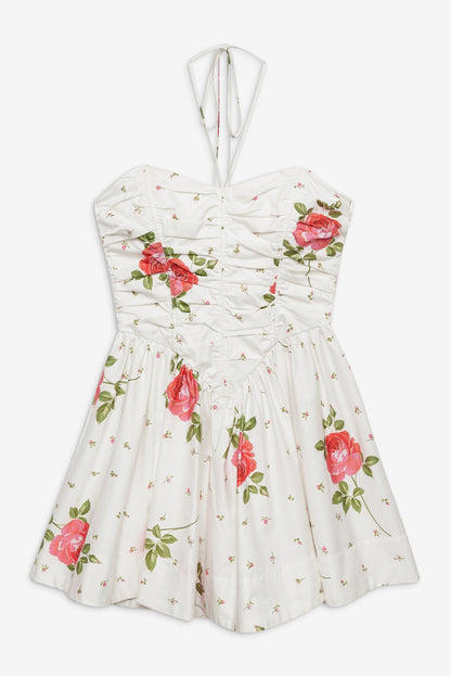 For Love & Lemons Rosebud Corset Mini Dress
