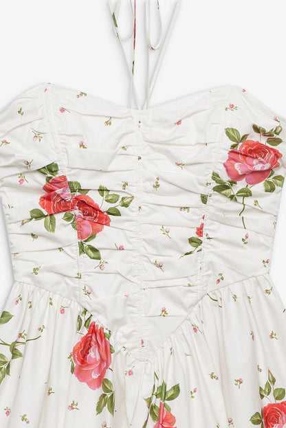 For Love & Lemons Rosebud Corset Mini Dress