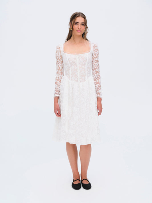 For Love & Lemons Camdyn Midi Dress