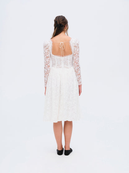 For Love & Lemons Camdyn Midi Dress