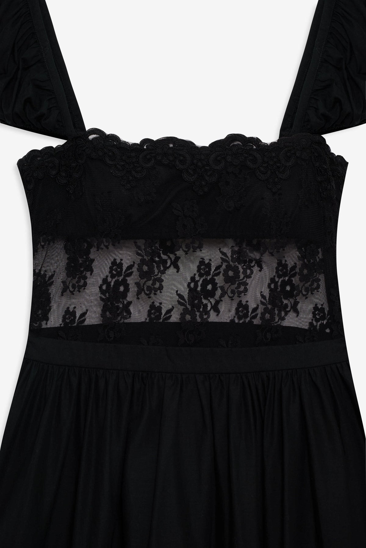 For Love & Lemons Liya Lace Midi Dress