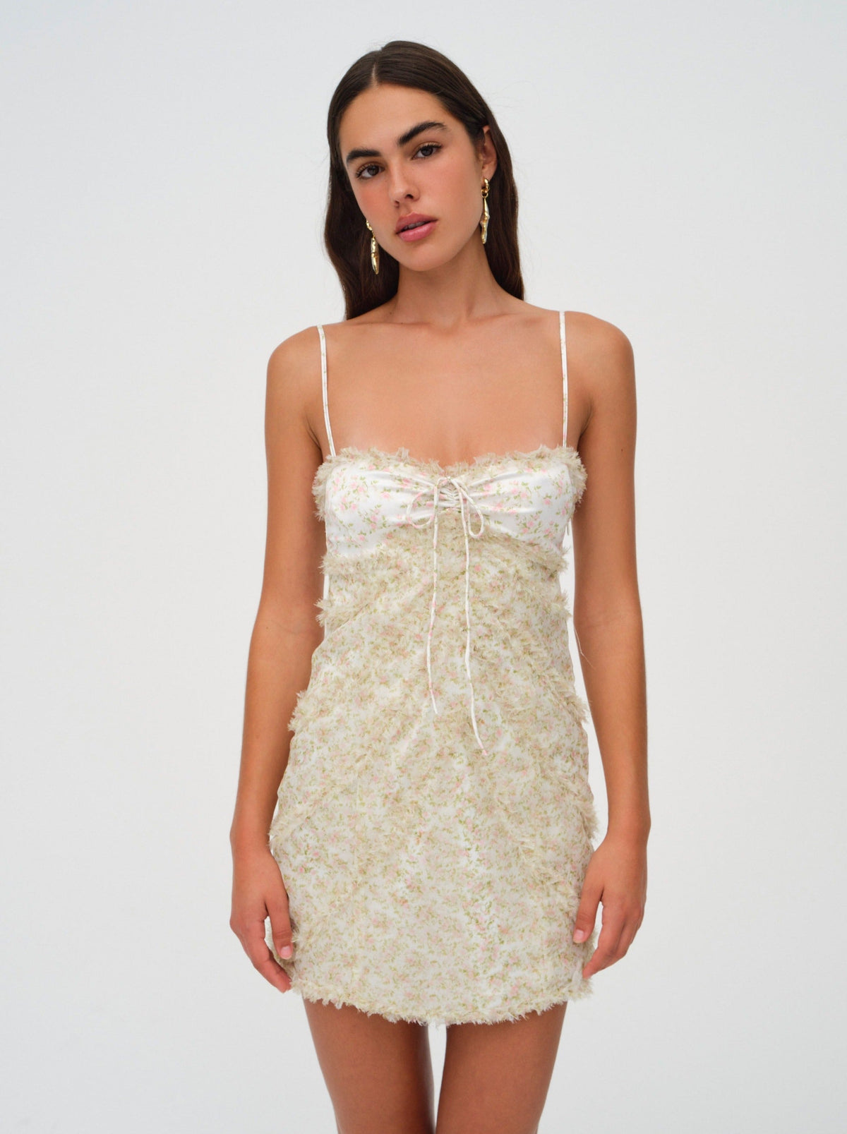 For Love & Lemons Chania Mini Dress