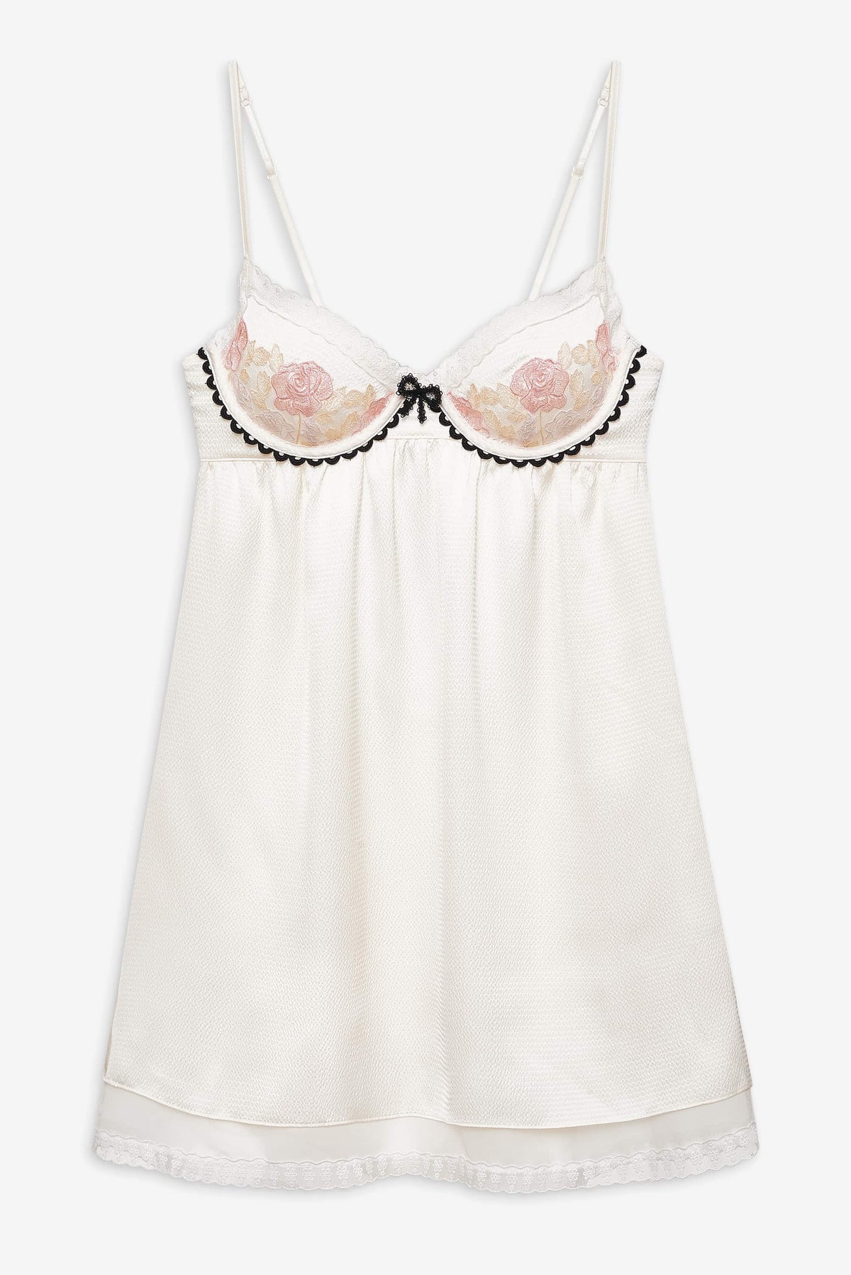 For Love & Lemons Evie Floral Slip Dress