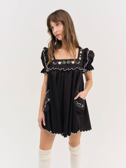 For Love & Lemons Tea Time Babydoll Dress