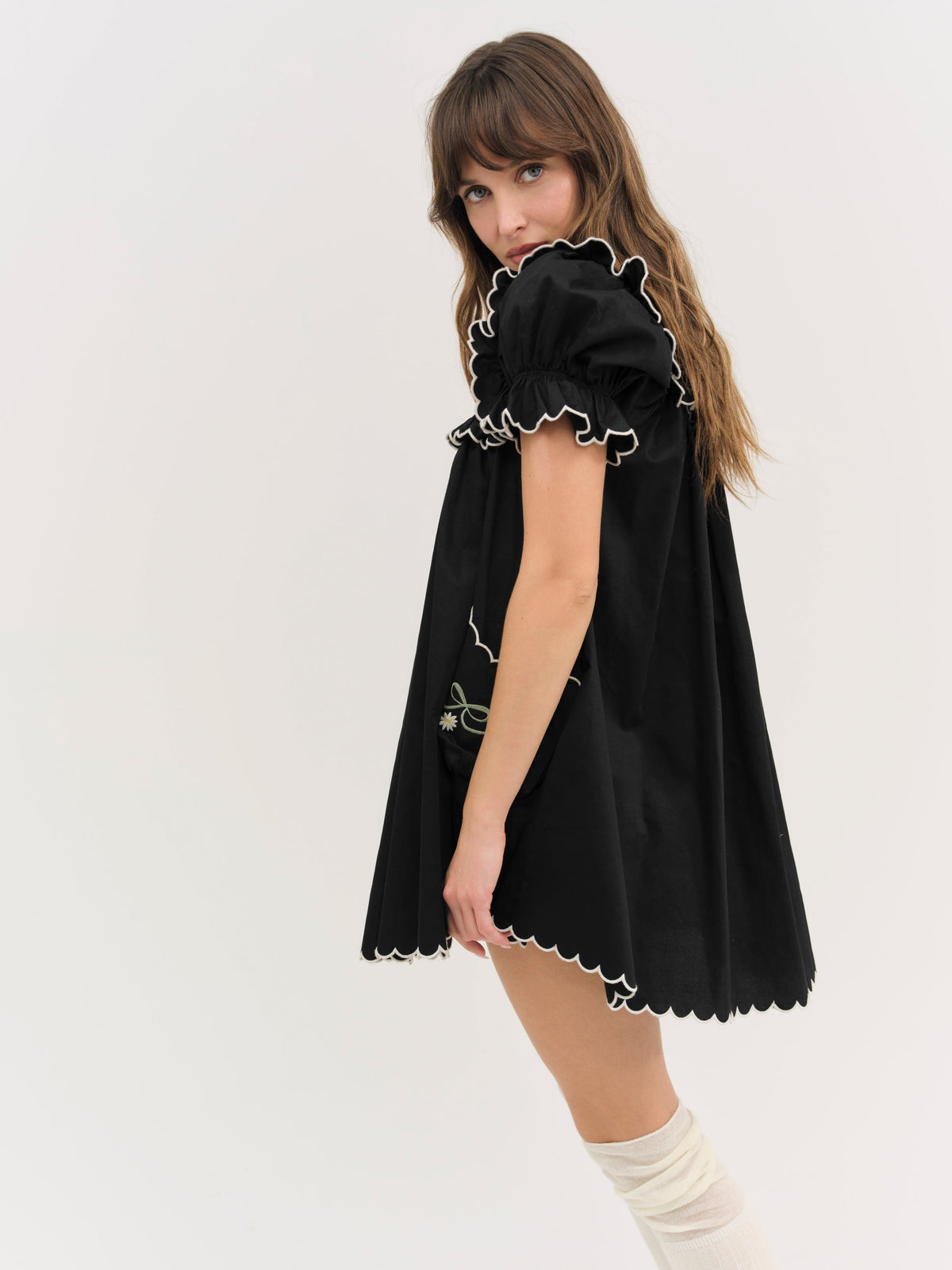 For Love & Lemons Tea Time Babydoll Dress