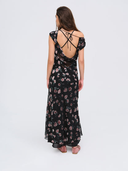 For Love & Lemons Aigrette Maxi Dress