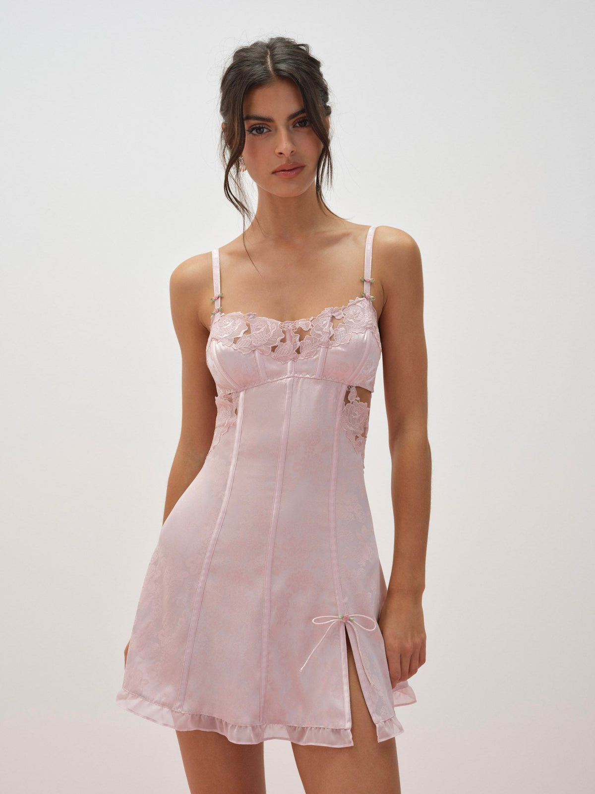 For Love & Lemons Blissful Blooms Slip Dress