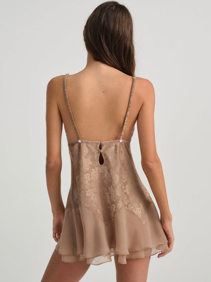 For Love & Lemons Holly Slip Dress