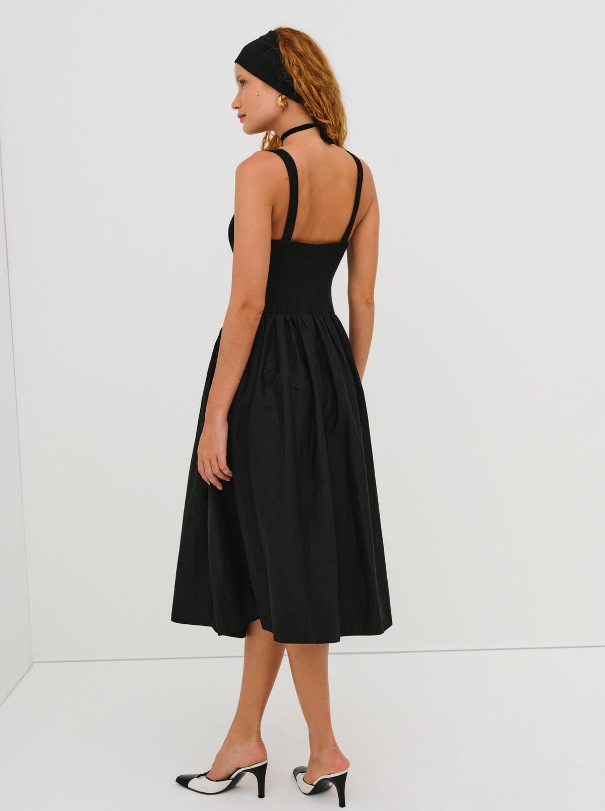 For Love & Lemons Billie Pointelle Midi Dress