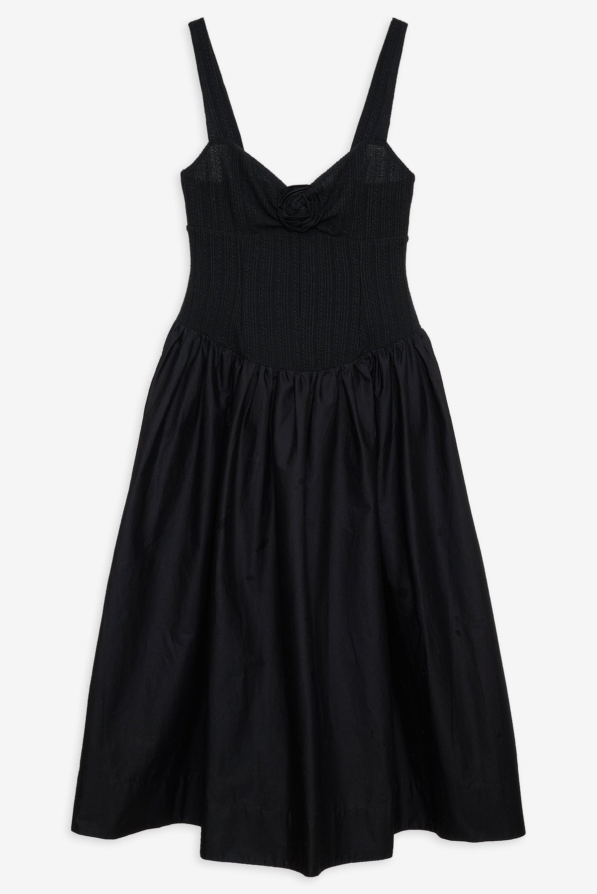 For Love & Lemons Billie Pointelle Midi Dress
