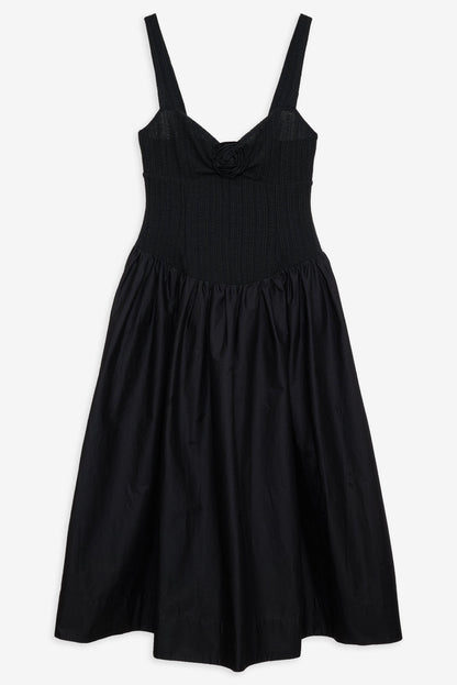 For Love & Lemons Billie Pointelle Midi Dress