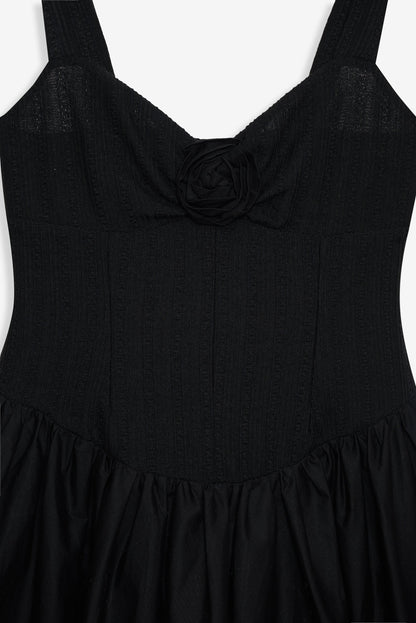 For Love & Lemons Billie Pointelle Midi Dress