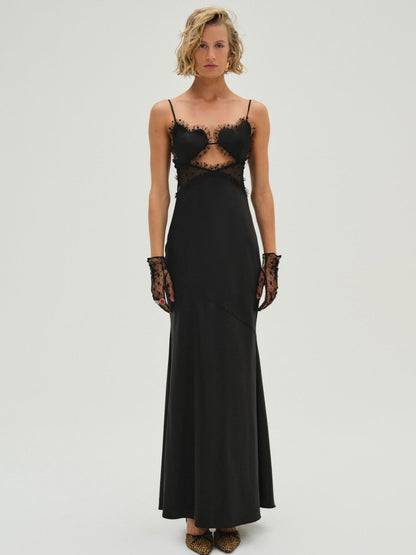 For Love & Lemons Val Maxi Dress