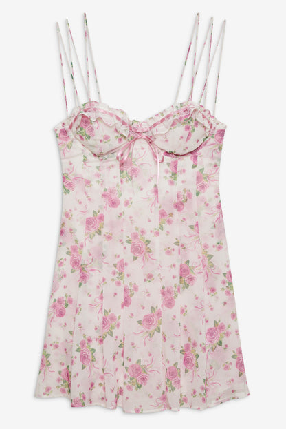 For Love & Lemons Kate Mini Dress