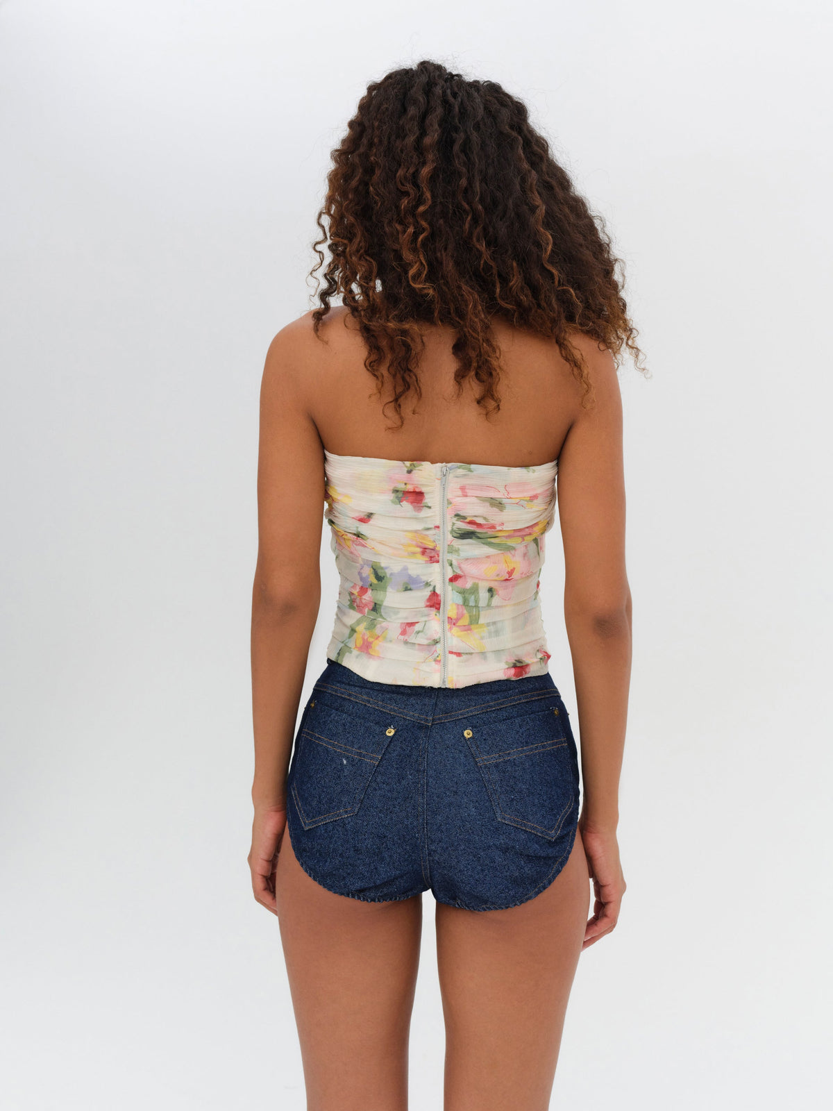 For Love & Lemons Abby Strapless Top