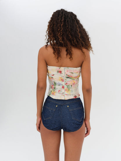 For Love & Lemons Abby Strapless Top