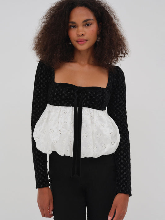 For Love & Lemons Elisa Bubble Top