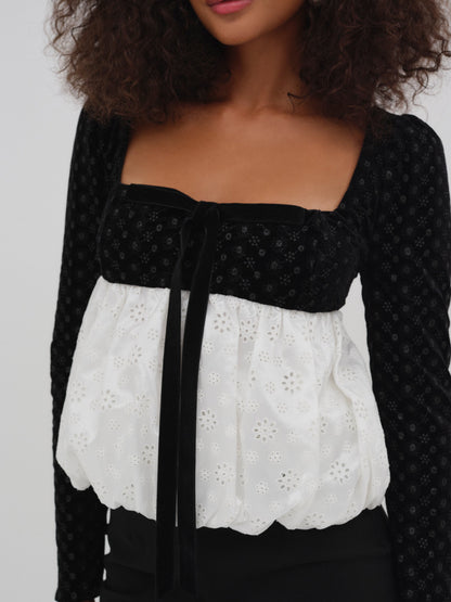 For Love & Lemons Elisa Bubble Top
