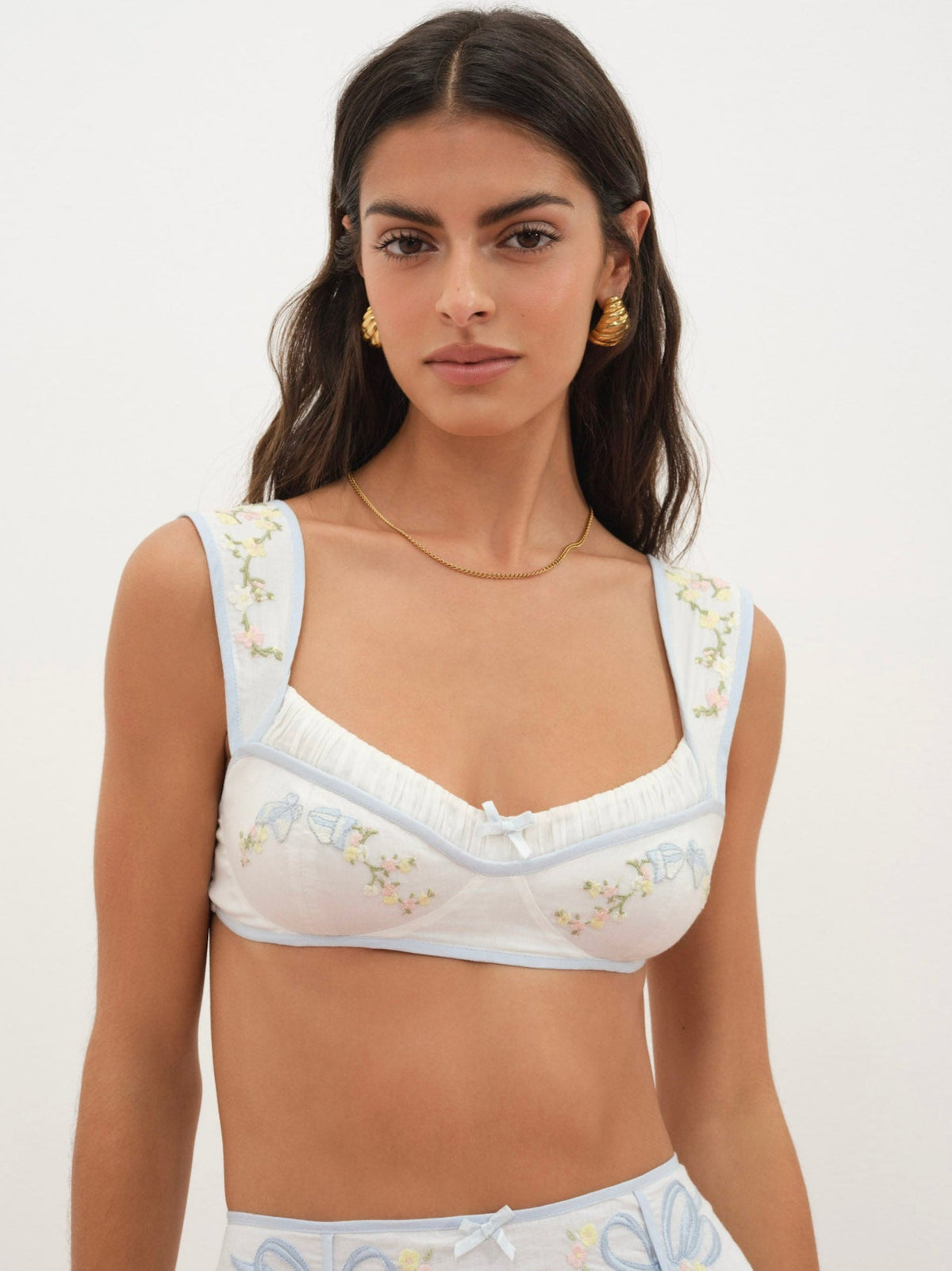 For Love & Lemons Baby Bows Bra Top