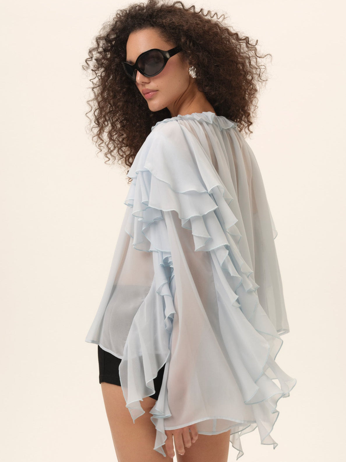 For Love & Lemons Lila Bow Blouse