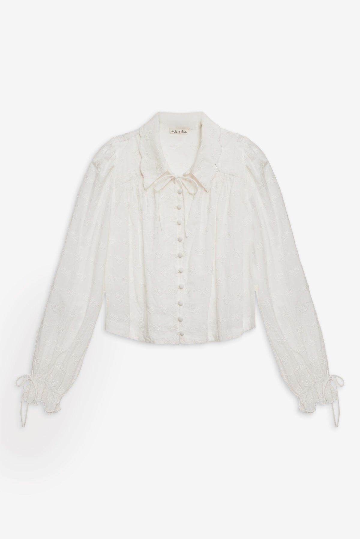 For Love & Lemons Edie Eyelet Top