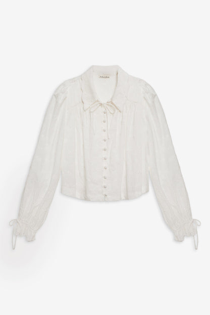 For Love & Lemons Edie Eyelet Top