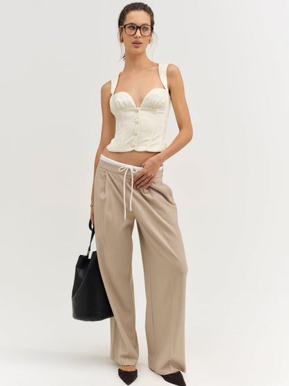 For Love & Lemons Rosie Jacquard Top