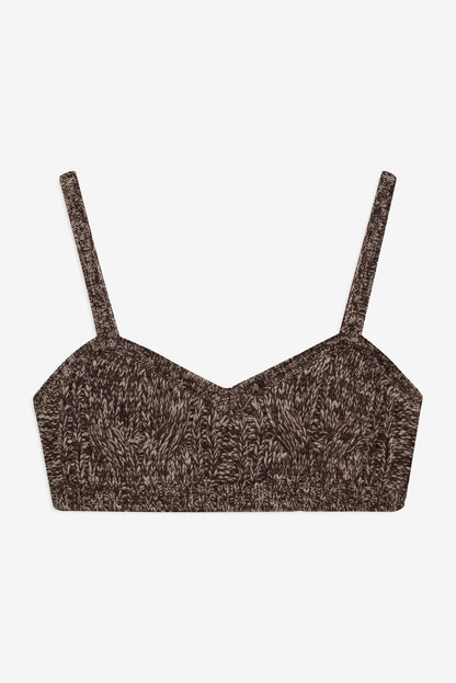 For Love & Lemons Nathalie Knit Bra Top
