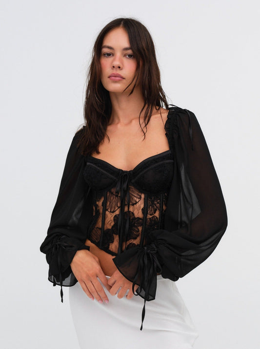 For Love & Lemons Sade Top