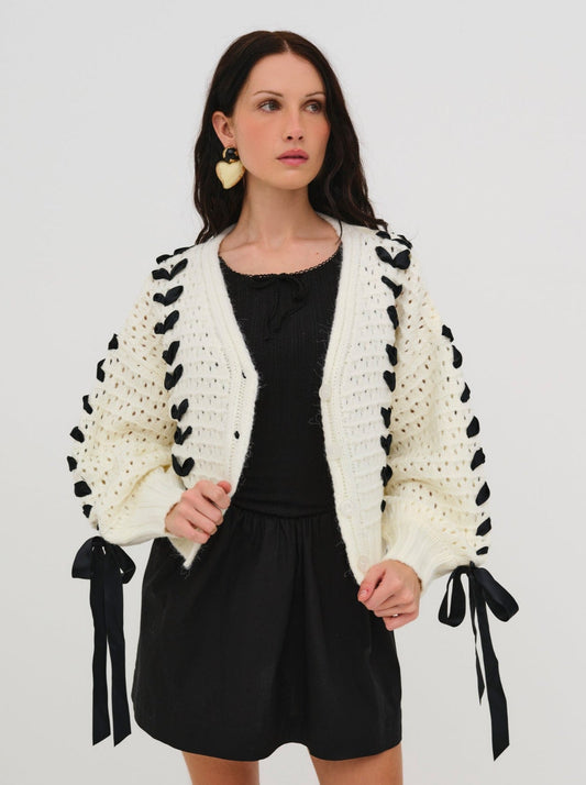For Love & Lemons Laurel Oversized Cardigan