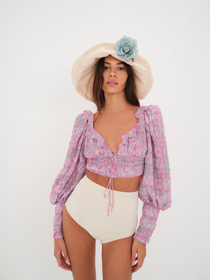 For Love & Lemons Saylor Blouse