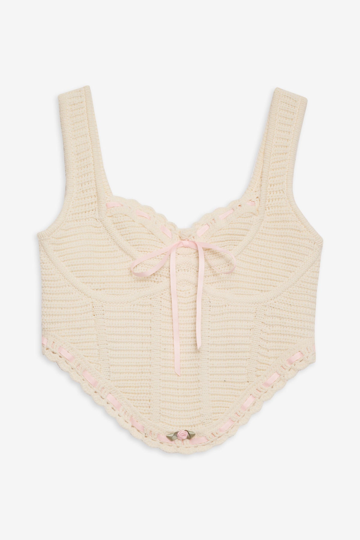 For Love & Lemons Olina Crochet Top