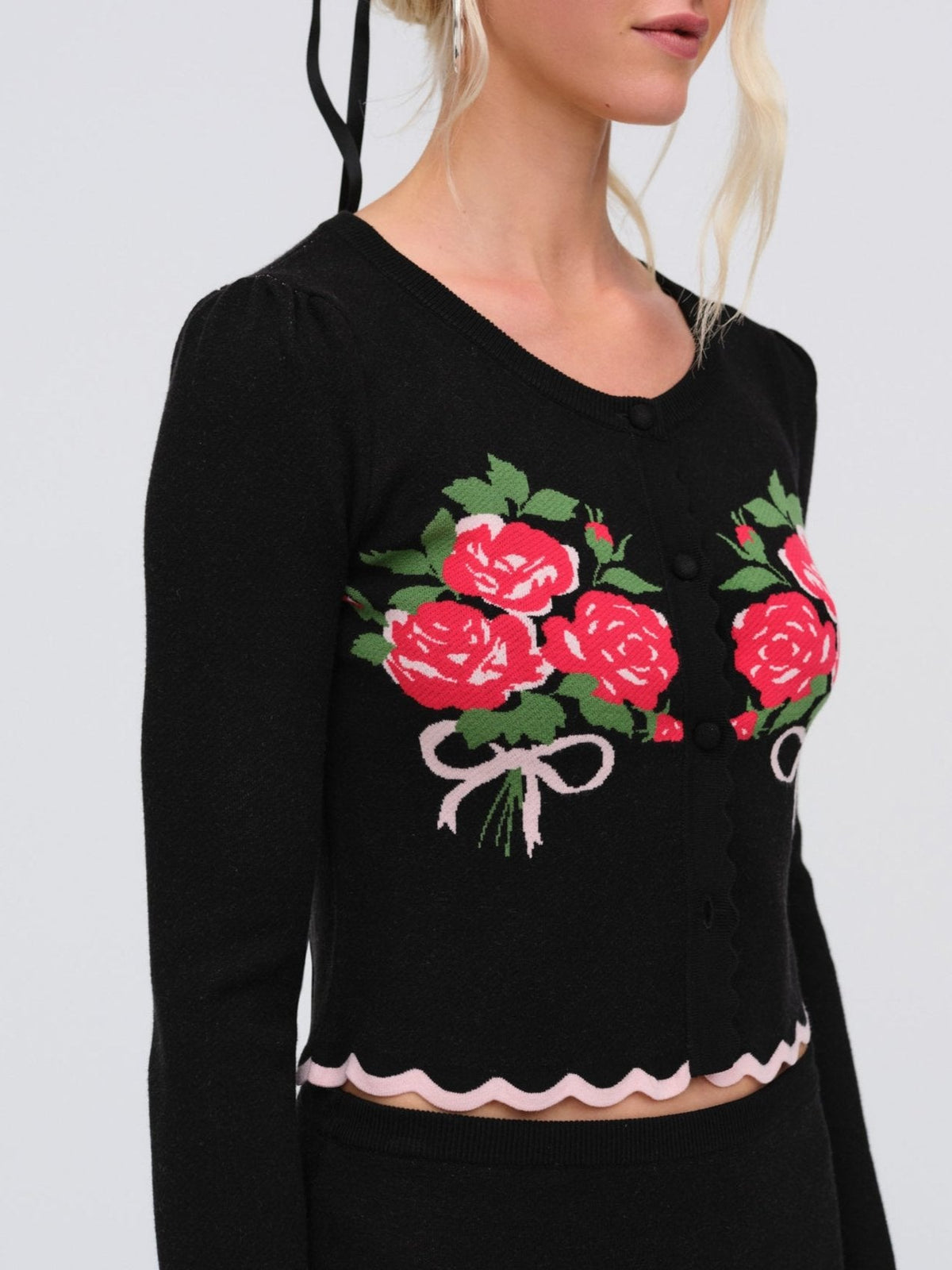 For Love & Lemons Donella Knit Cardigan